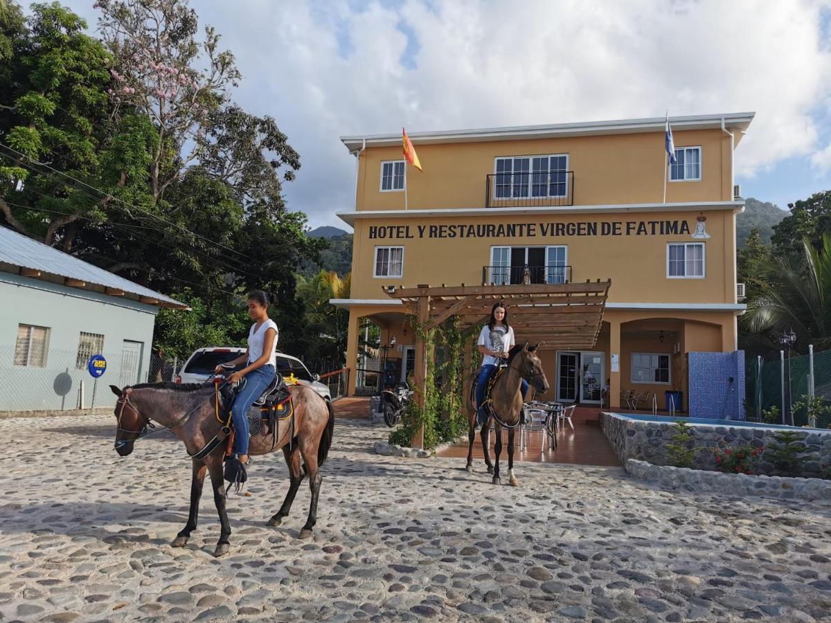Hotel Y Restaurante Virgen De Fatima La Ceiba Exterior foto